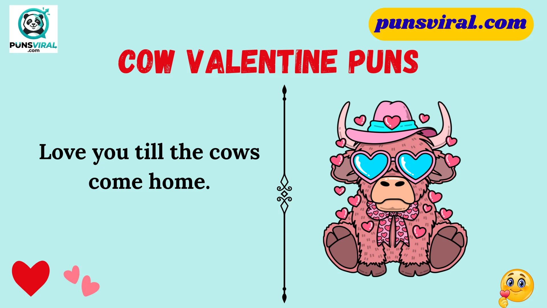 Cow Valentine Puns