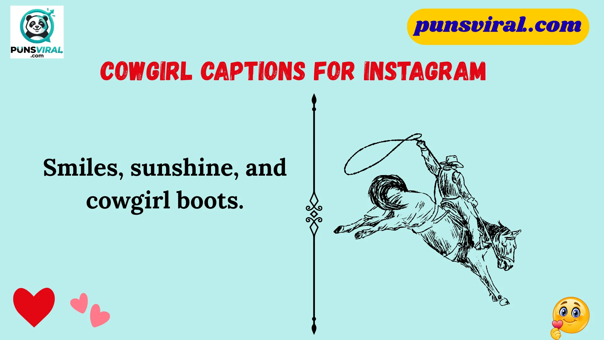 cowgirl captions for instagram