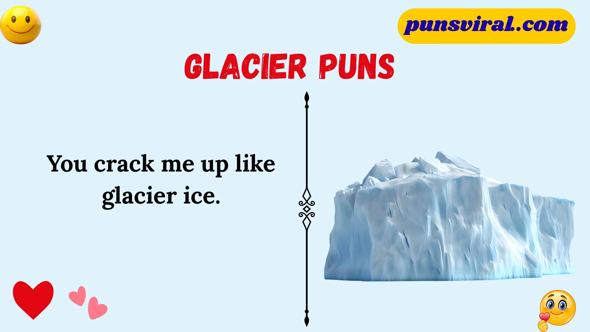 Glacier Puns
