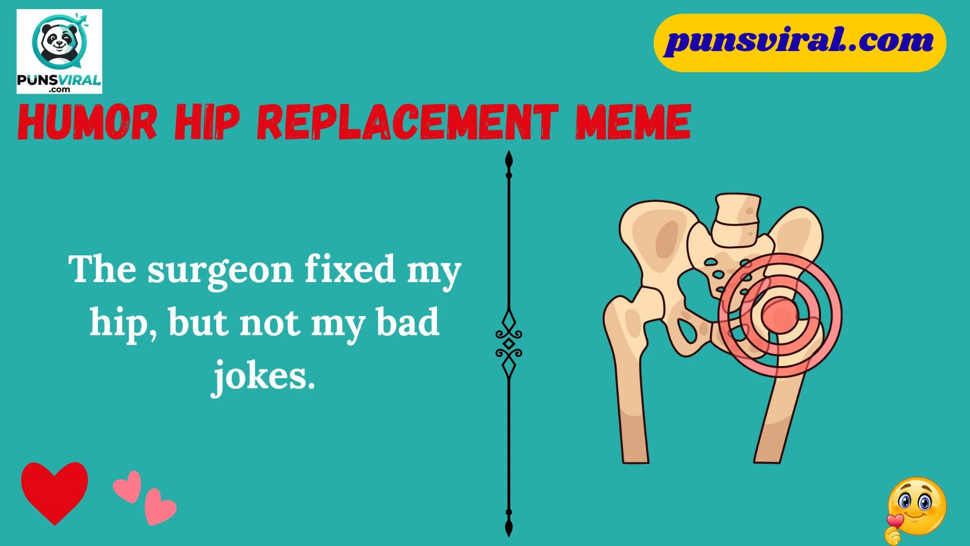 humor hip replacement meme
